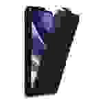 Cadorabo Hülle für Motorola MOTO G51 5G Schutz Hülle in Schwarz Flip Etui Handyhülle Case Cover
