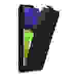Cadorabo Hülle für Samsung Galaxy A22 4G / M22 / M32 4G Schutz Hülle in Schwarz Flip Etui Handyhülle Case Cover