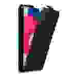Cadorabo Hülle für Samsung Galaxy A52 (4G / 5G) / A52s Schutz Hülle in Schwarz Flip Etui Handyhülle Case Cover