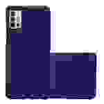 Cadorabo Schutzhülle für Motorola MOTO G10 / G30 Hülle in Blau Handyhülle TPU Etui Cover Case
