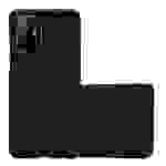 Cadorabo Schutzhülle für Oppo A94 5G Hülle in Schwarz Handyhülle TPU Etui Cover Case