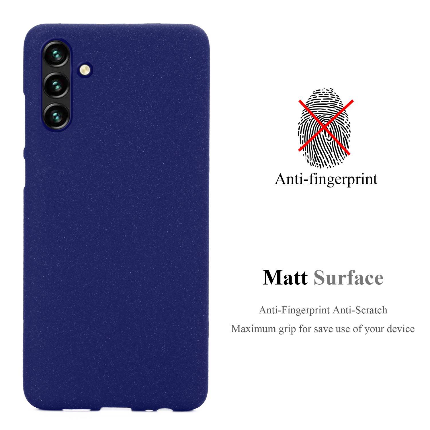 Cadorabo Schutzhülle für Samsung Galaxy A13 5G Hülle in Blau Handyhülle TPU Etui Cover Case