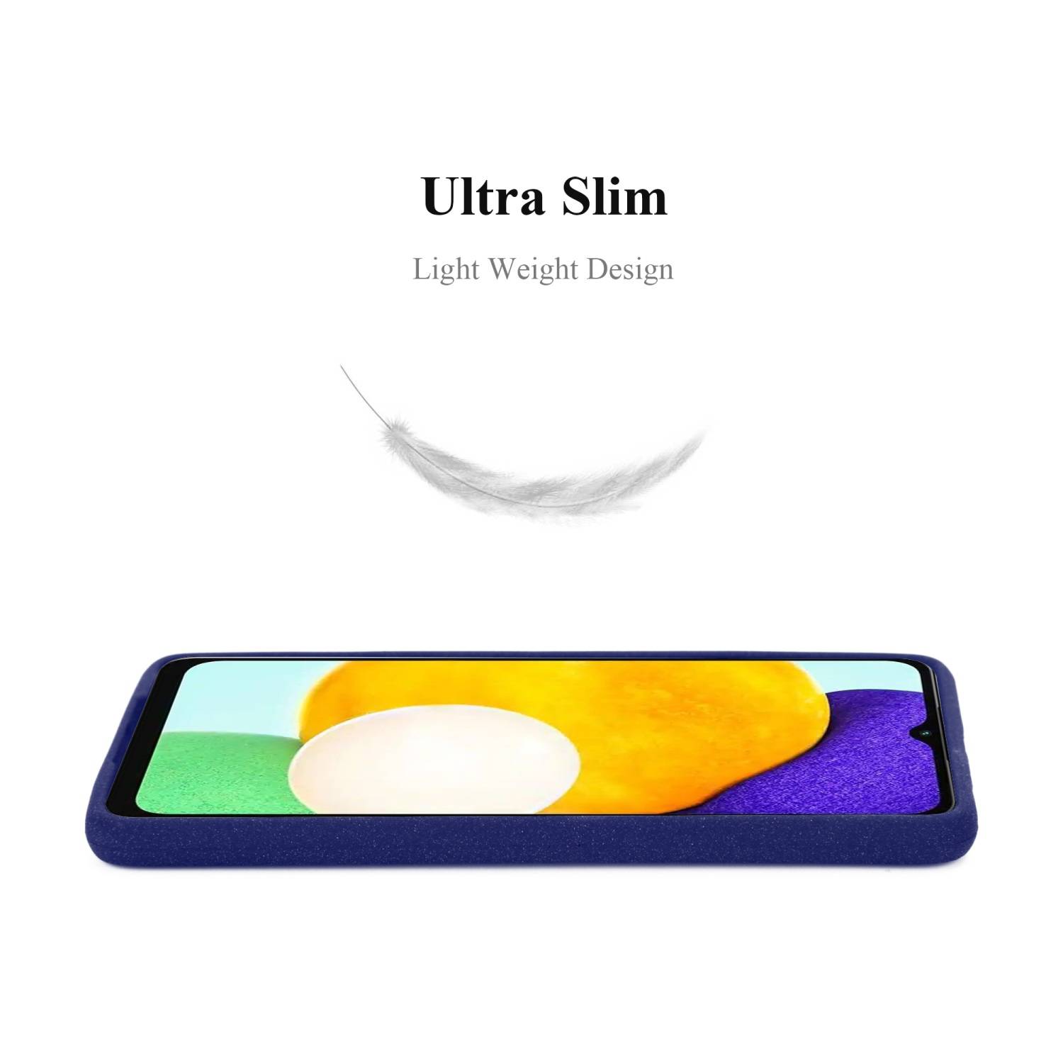 Cadorabo Schutzhülle für Samsung Galaxy A13 5G Hülle in Blau Handyhülle TPU Etui Cover Case