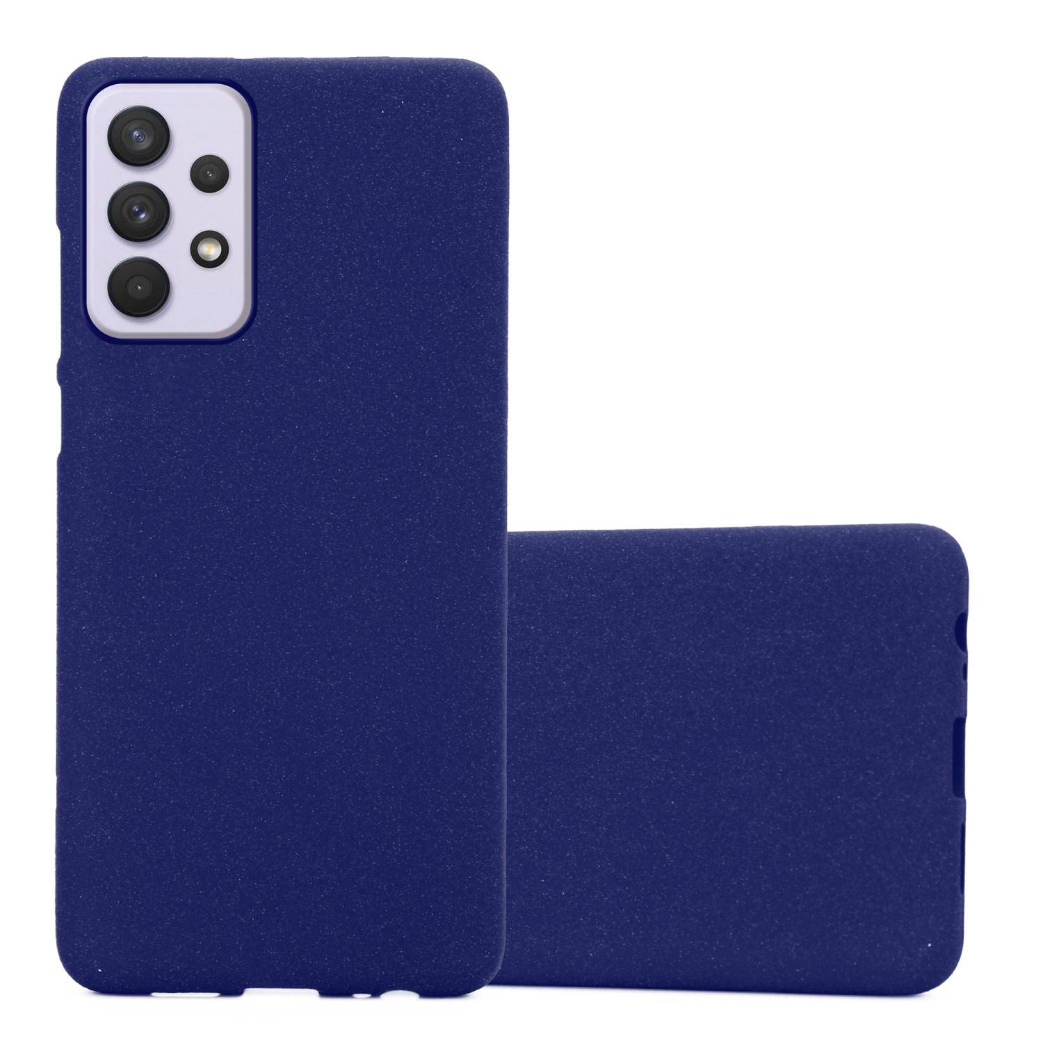 Cadorabo Schutzhülle für Samsung Galaxy A33 5G Hülle in Blau Handyhülle TPU Etui Cover Case