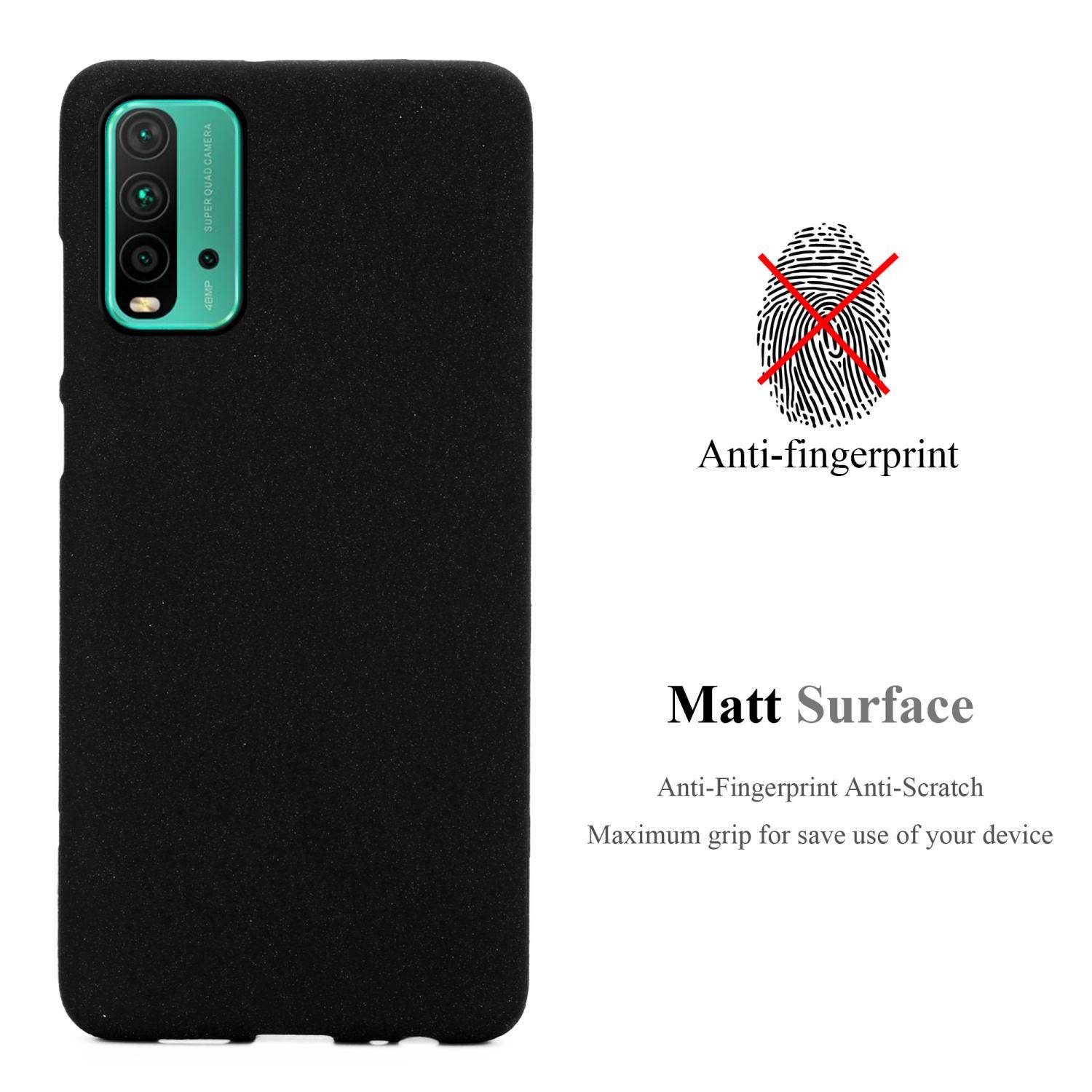 Cadorabo Schutzhülle für Xiaomi RedMi 9T / POCO M3 Hülle in Schwarz Handyhülle TPU Etui Cover Case