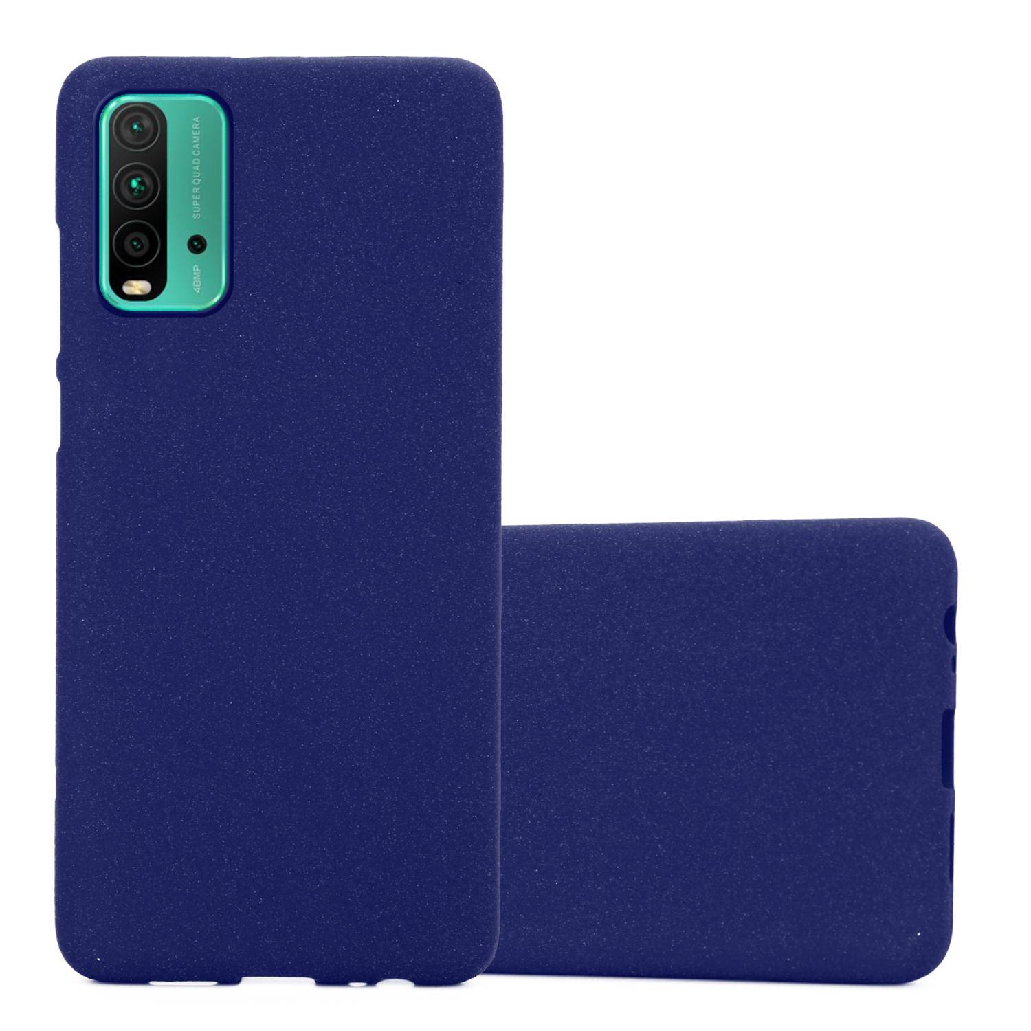 Cadorabo Schutzhülle für Xiaomi RedMi 9T / POCO M3 Hülle in Blau Handyhülle TPU Etui Cover Case
