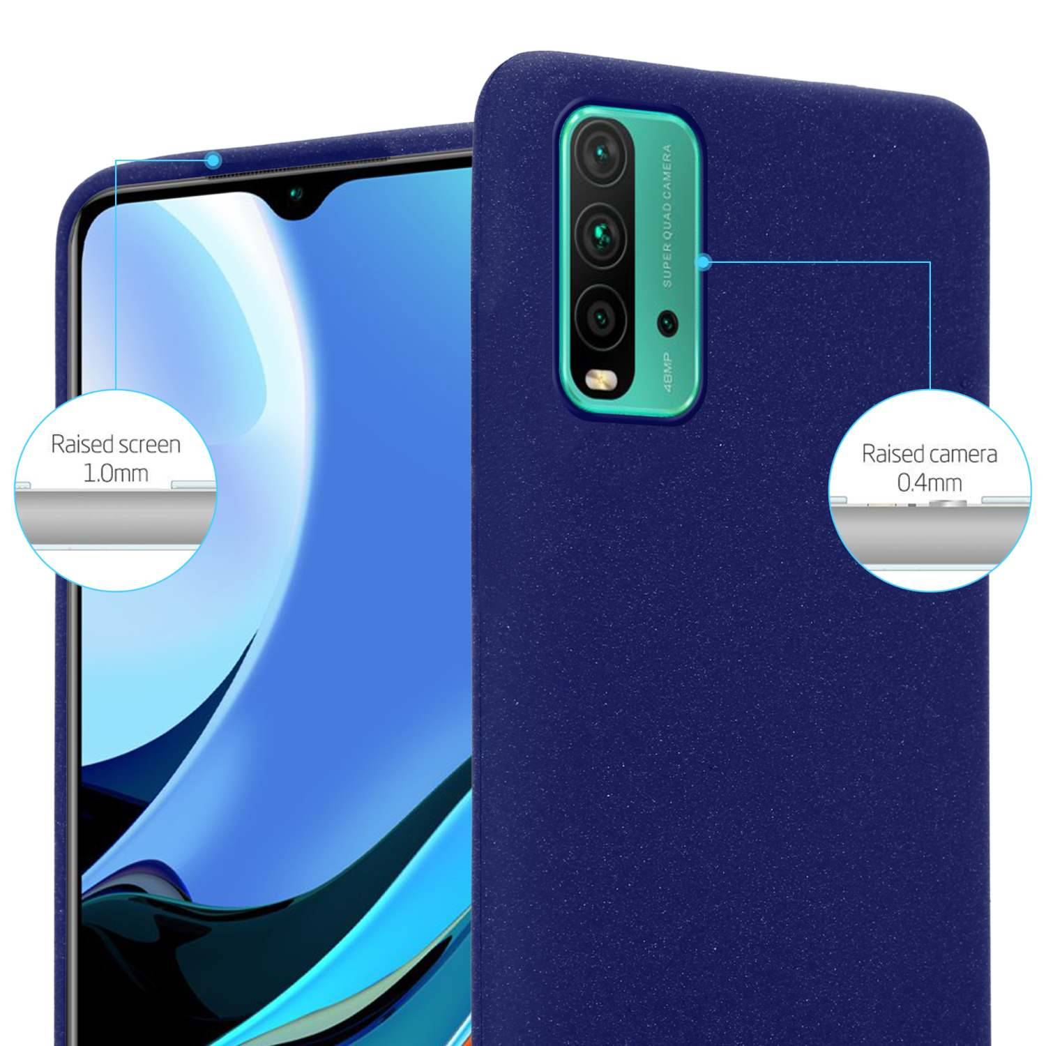 Cadorabo Schutzhülle für Xiaomi RedMi 9T / POCO M3 Hülle in Blau Handyhülle TPU Etui Cover Case