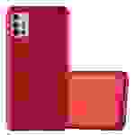 Cadorabo Schutzhülle für Motorola MOTO G10 / G30 Hülle in Rot Handyhülle TPU Silikon Etui Cover Case