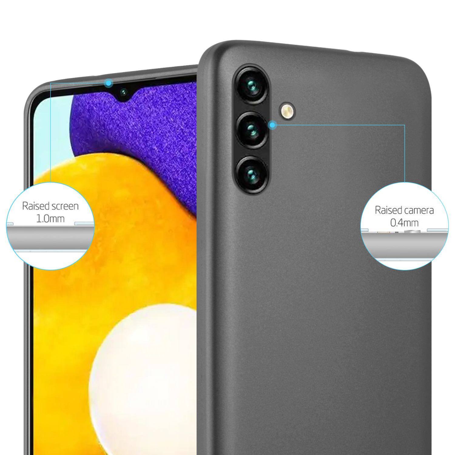 Cadorabo Schutzhülle für Samsung Galaxy A13 5G Hülle in Grau Handyhülle TPU Silikon Etui Cover Case