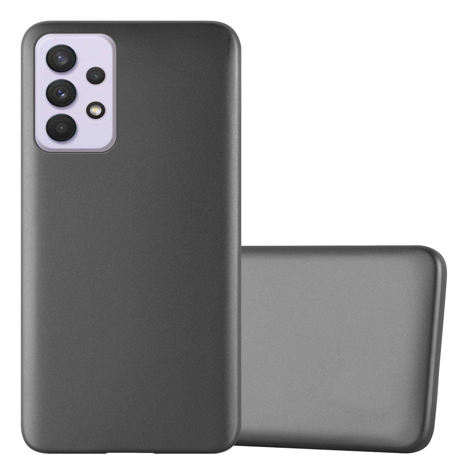 Cadorabo Schutzhülle für Samsung Galaxy A33 5G Hülle in Grau Handyhülle TPU Silikon Etui Cover Case