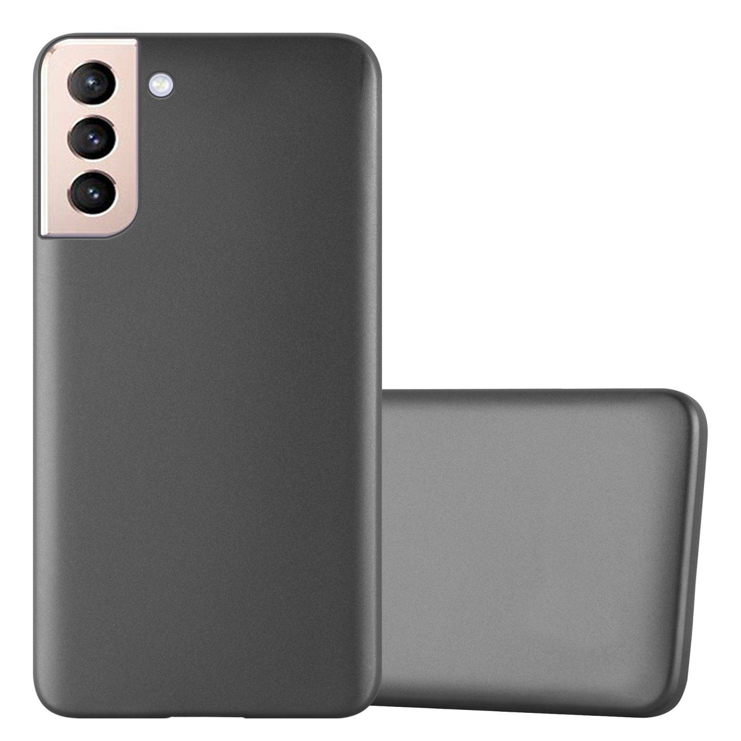Cadorabo Schutzhülle für Samsung Galaxy S22 Hülle in Grau Handyhülle TPU Silikon Etui Cover Case