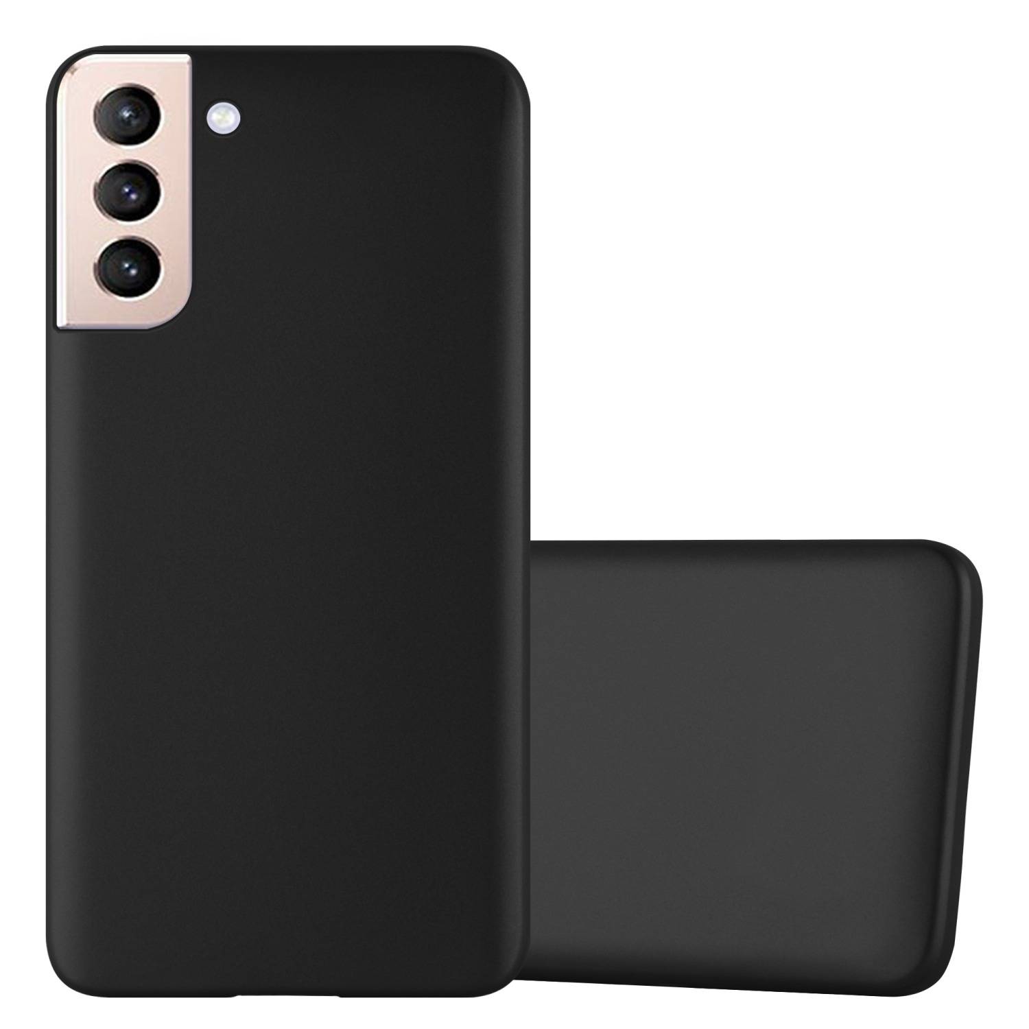Cadorabo Schutzhülle für Samsung Galaxy S22 PLUS Hülle in Schwarz Handyhülle TPU Silikon Etui Cover Case