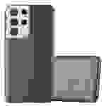 Cadorabo Schutzhülle für Samsung Galaxy S22 ULTRA Hülle in Grau Handyhülle TPU Silikon Etui Cover Case