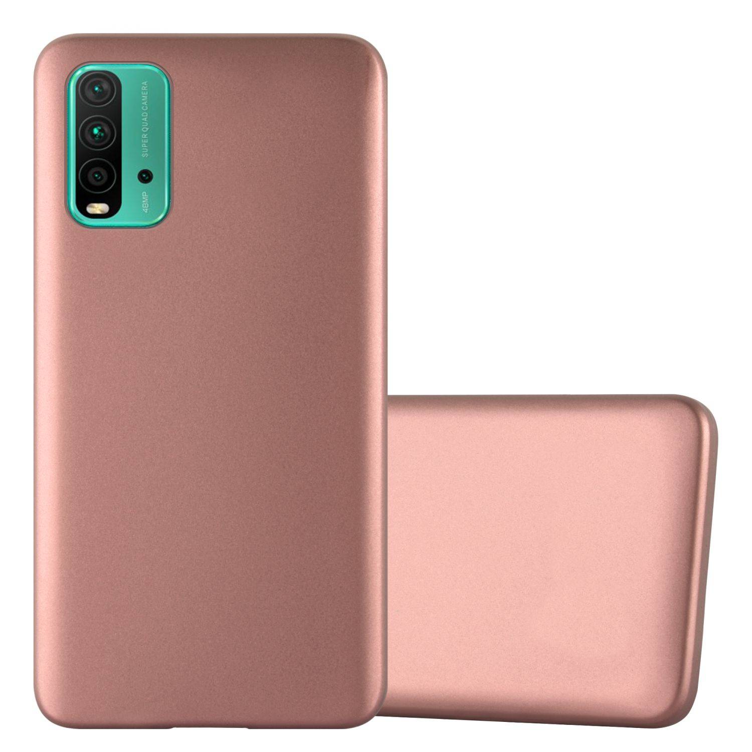 Cadorabo Schutzhülle für Xiaomi RedMi 9T / POCO M3 Hülle in Rosa Handyhülle TPU Silikon Etui Cover Case