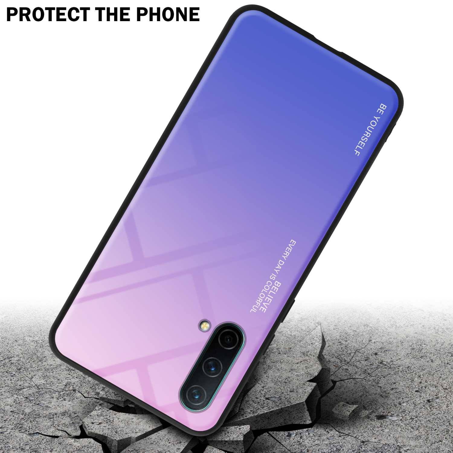 Cadorabo Hülle für OnePlus Nord CE 5G Schutz Hülle in Schwarz Handyhülle TPU Etui Cover Case Tempered Glas