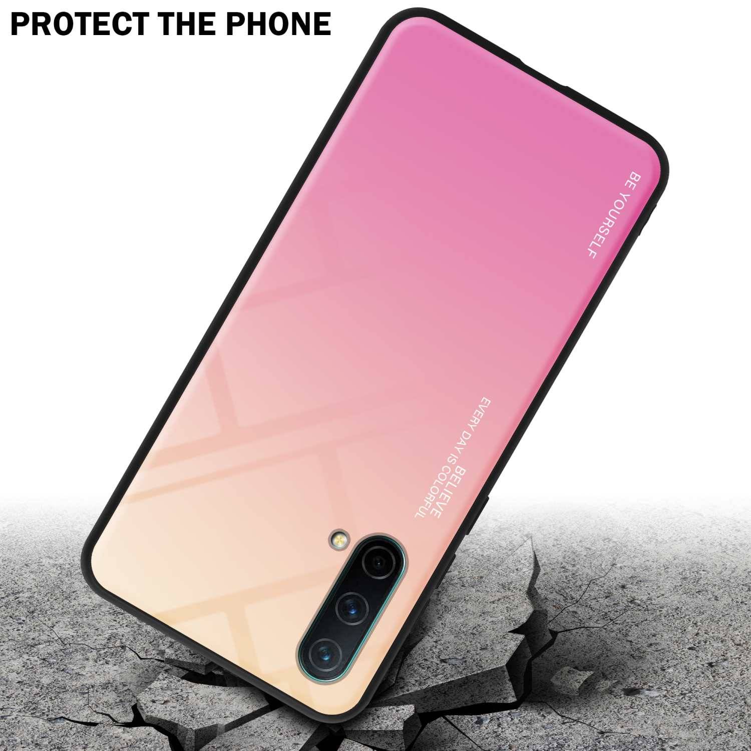 Cadorabo Hülle für OnePlus Nord CE 5G Schutz Hülle in Schwarz Handyhülle TPU Etui Cover Case Tempered Glas