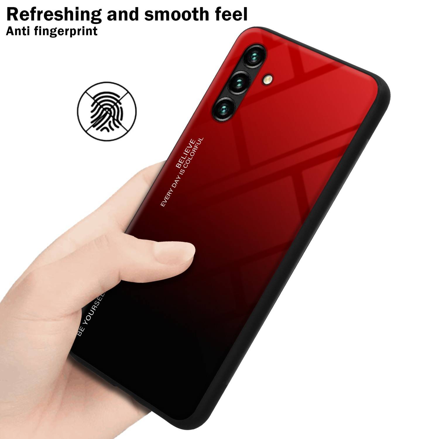 Cadorabo Hülle für Samsung Galaxy A13 5G Schutz Hülle in Schwarz Handyhülle TPU Etui Cover Case Tempered Glas