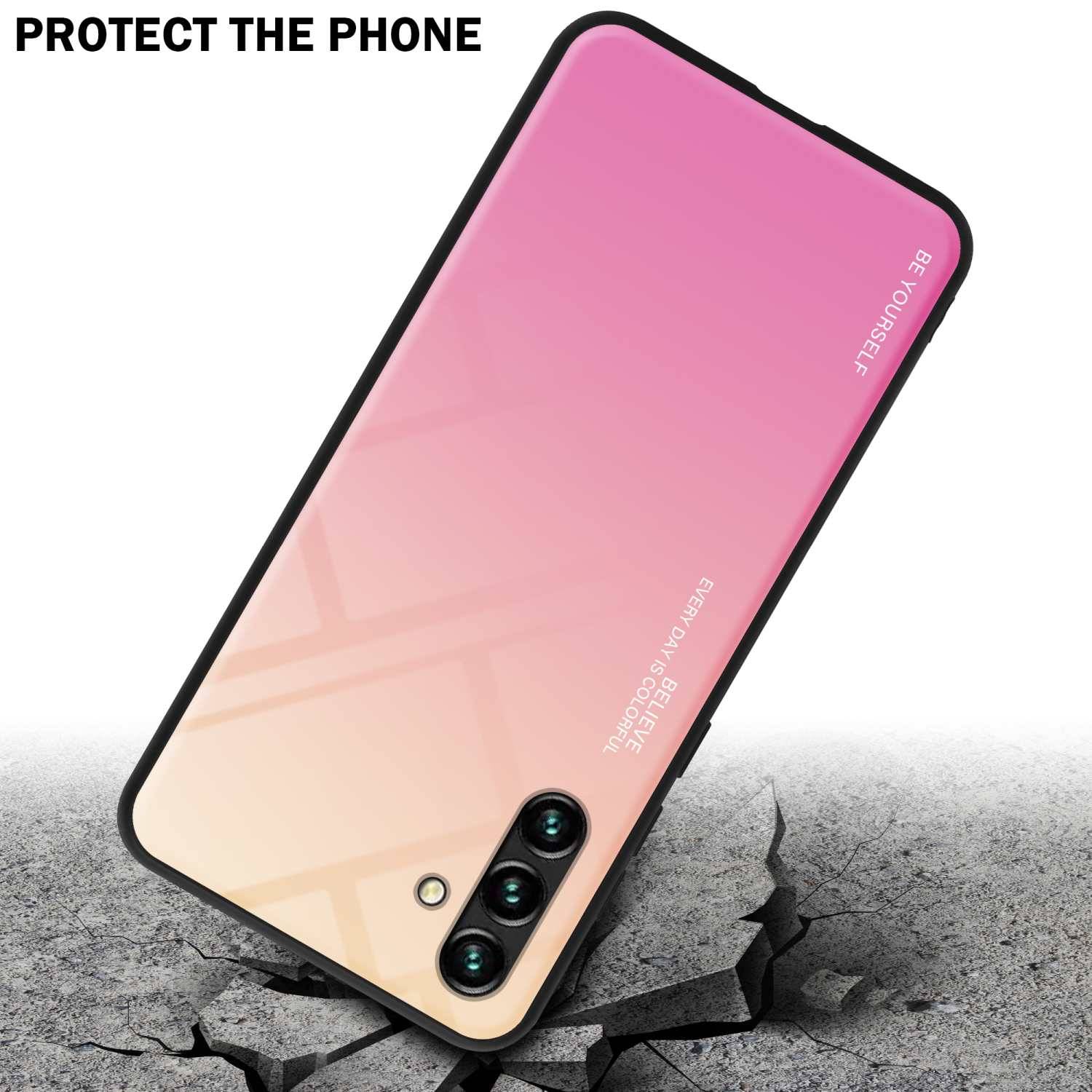 Cadorabo Hülle für Samsung Galaxy A13 5G Schutz Hülle in Schwarz Handyhülle TPU Etui Cover Case Tempered Glas