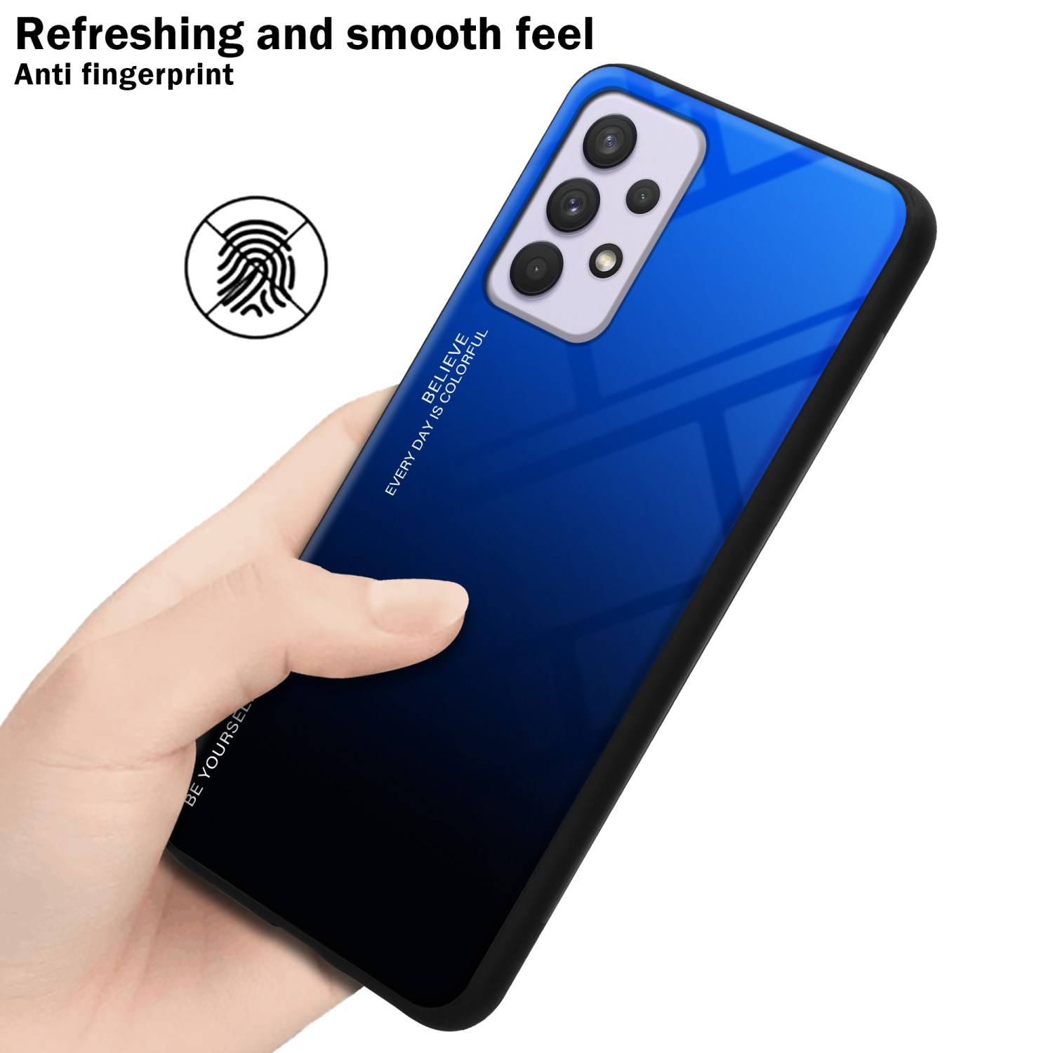 Cadorabo Hülle für Samsung Galaxy A33 5G Schutz Hülle in Schwarz Handyhülle TPU Etui Cover Case Tempered Glas