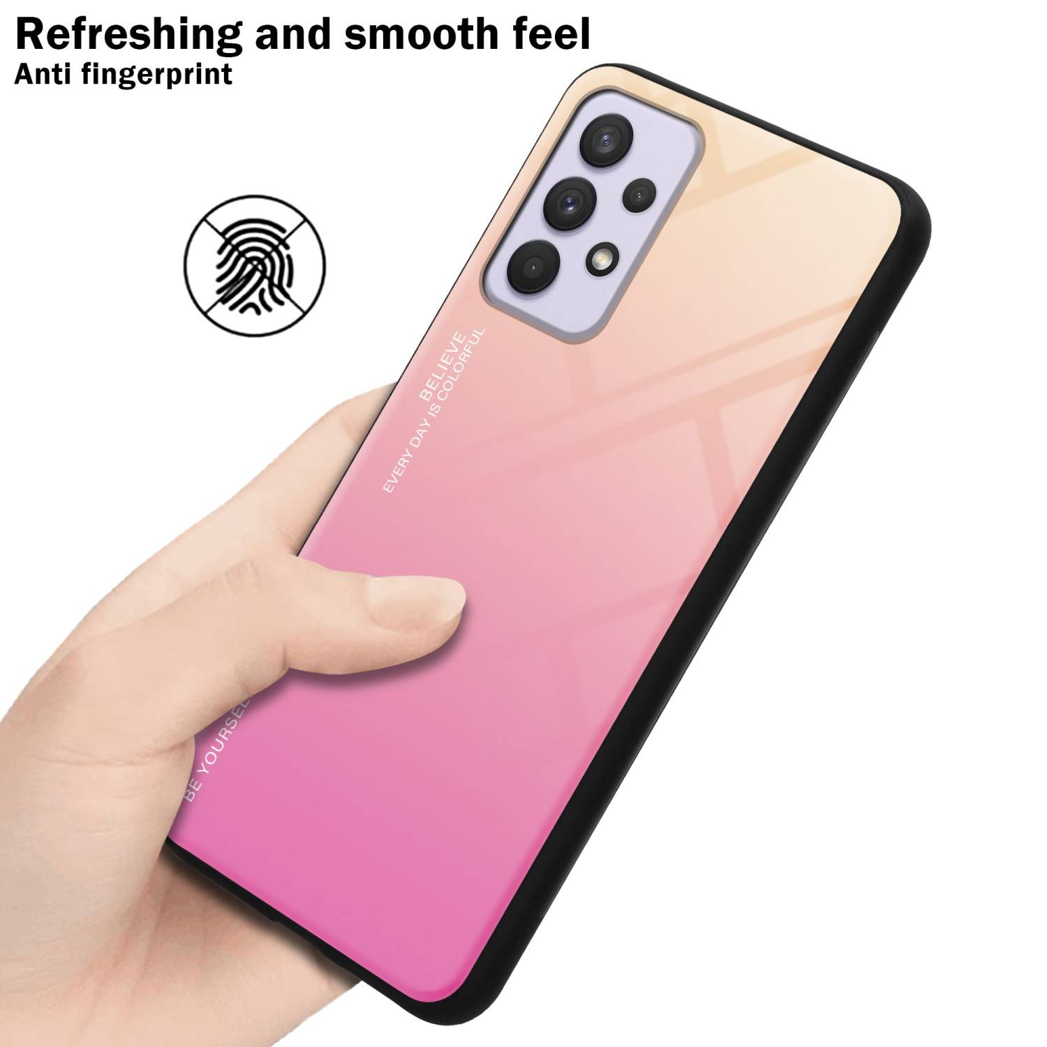 Cadorabo Hülle für Samsung Galaxy A33 5G Schutz Hülle in Schwarz Handyhülle TPU Etui Cover Case Tempered Glas