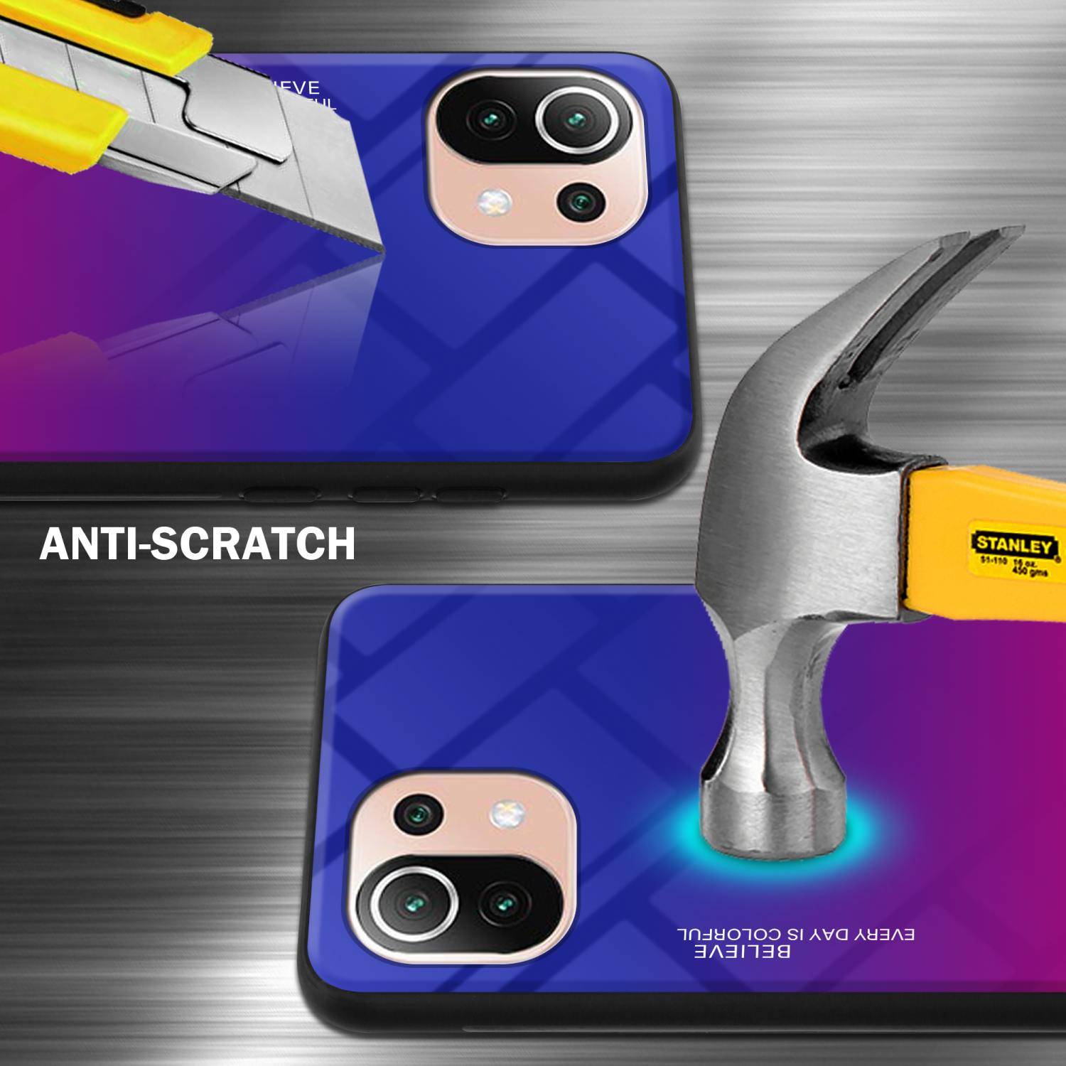 Cadorabo Hülle für Xiaomi Mi 11 LITE (4G / 5G) / 11 LITE NE Schutz Hülle in Schwarz Handyhülle TPU Etui Cover Case