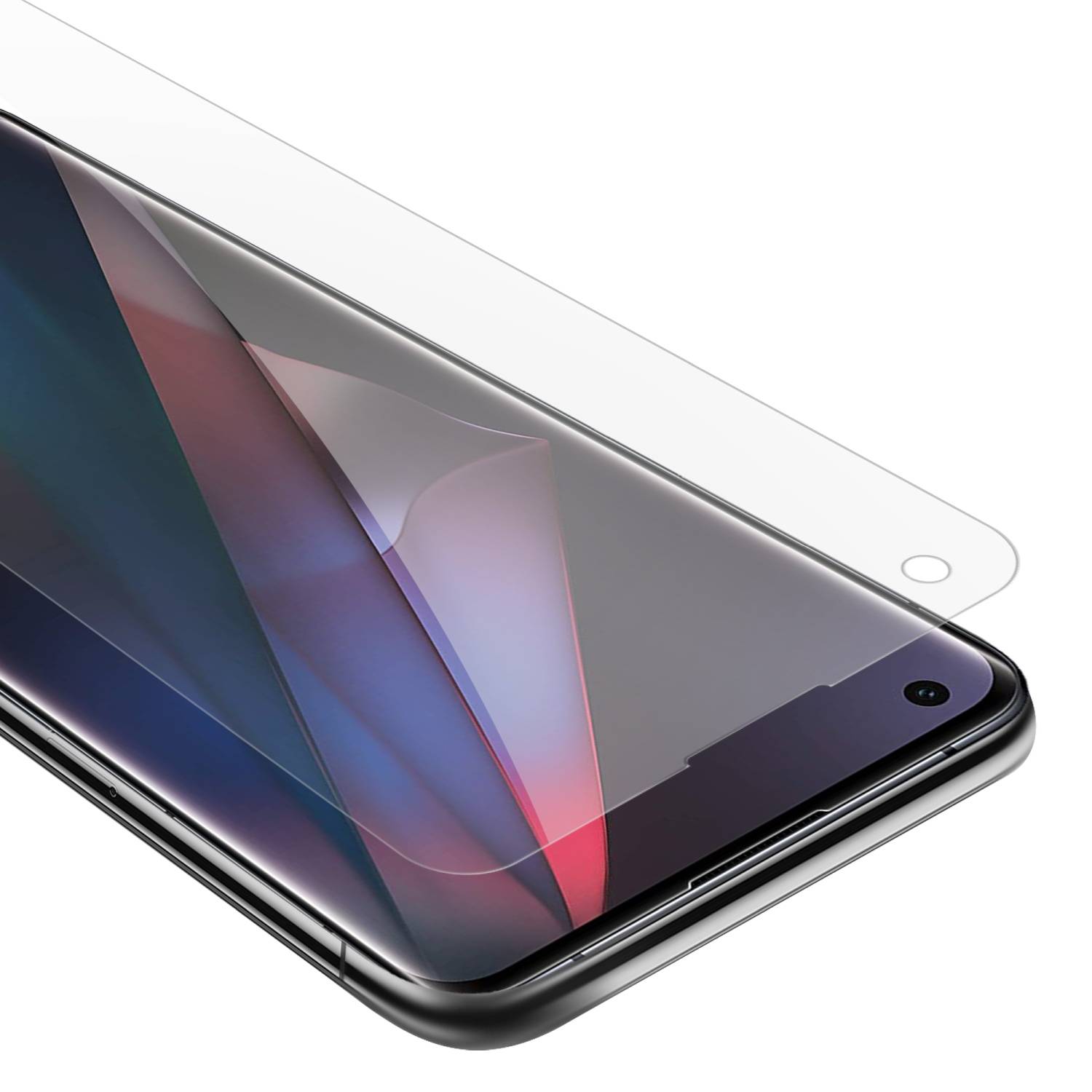 Cadorabo Panzer Folie für Oppo FIND X3 PRO Schutzfolie in Transparent Gehärtetes Tempered Display-Schutzglas