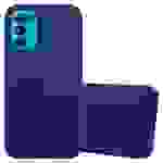 Cadorabo Hülle für Oppo FIND X3 LITE Schutzhülle in Blau Handyhülle TPU Silikon Etui Case Cover