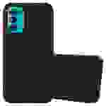 Cadorabo Hülle für Oppo FIND X3 LITE Schutzhülle in Schwarz Handyhülle TPU Silikon Etui Case Cover