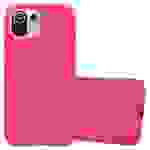 Cadorabo Hülle für Xiaomi Mi 11 LITE (4G / 5G) / 11 LITE NE Schutzhülle in Rot Handyhülle TPU Silikon Etui Case Cover