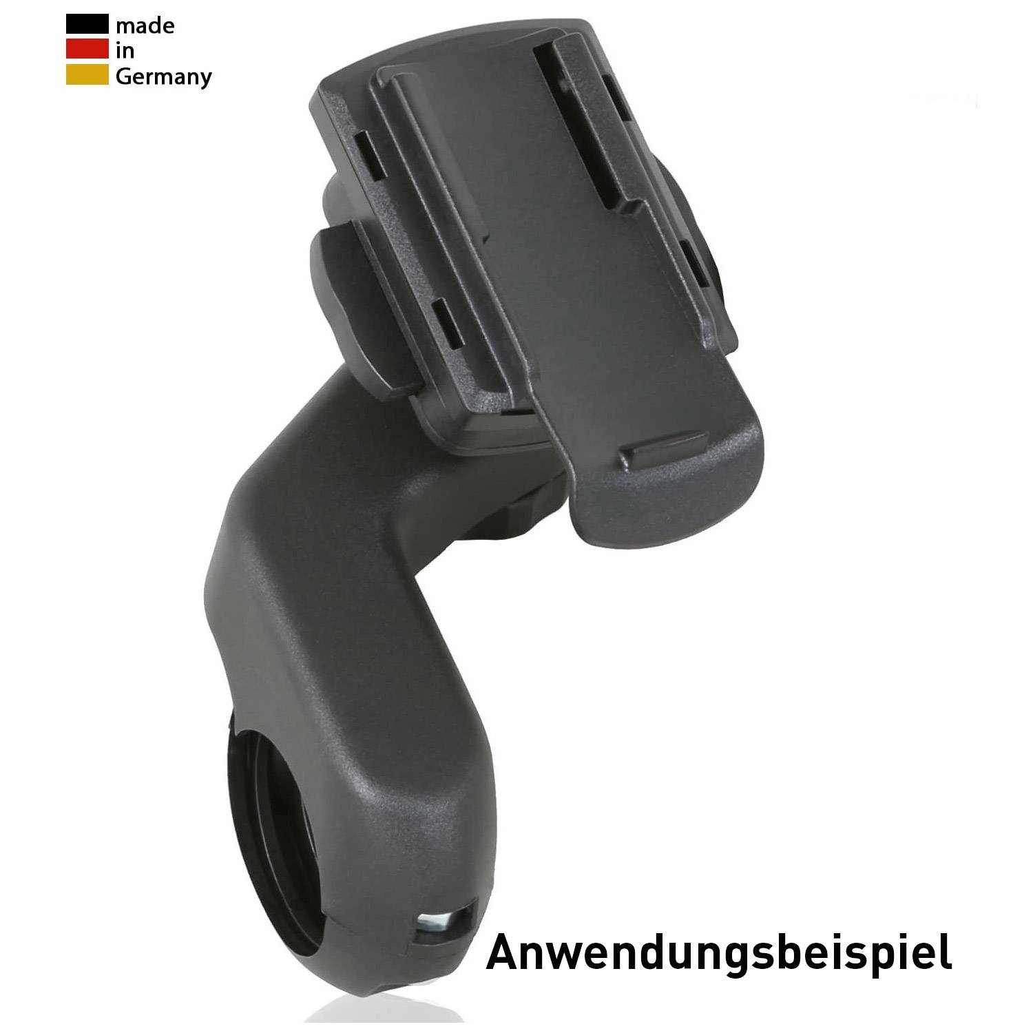 Wicked Chili Adapterplatte für Garmin Approach, Astro, DakotaTM, eTrex, GPSMAP und Oregon (HR Nr. 2245) schwarz