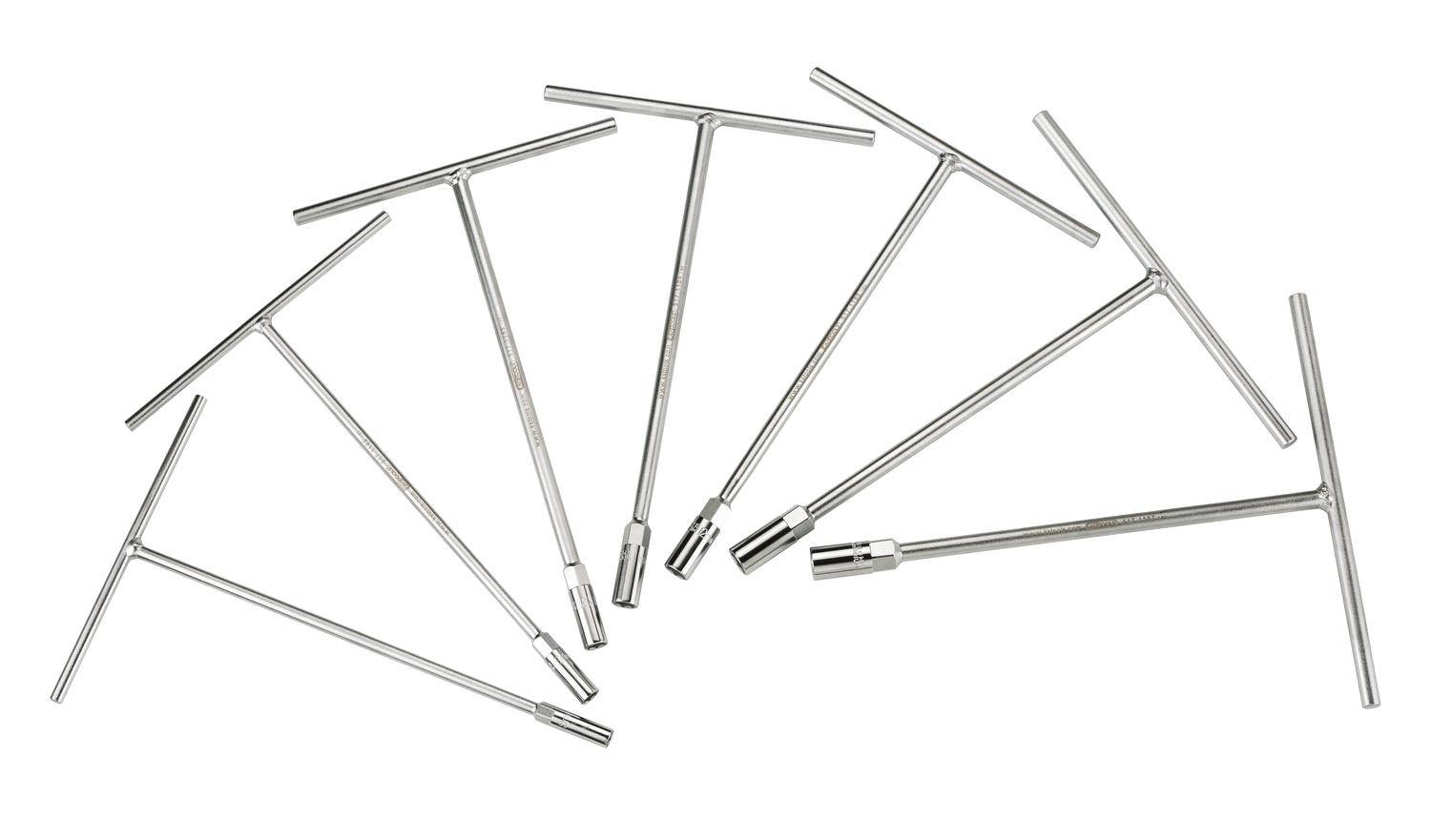 KS TOOLS T-Griff Steckschlssel-Satz, 7-tlg, 8-14mm
