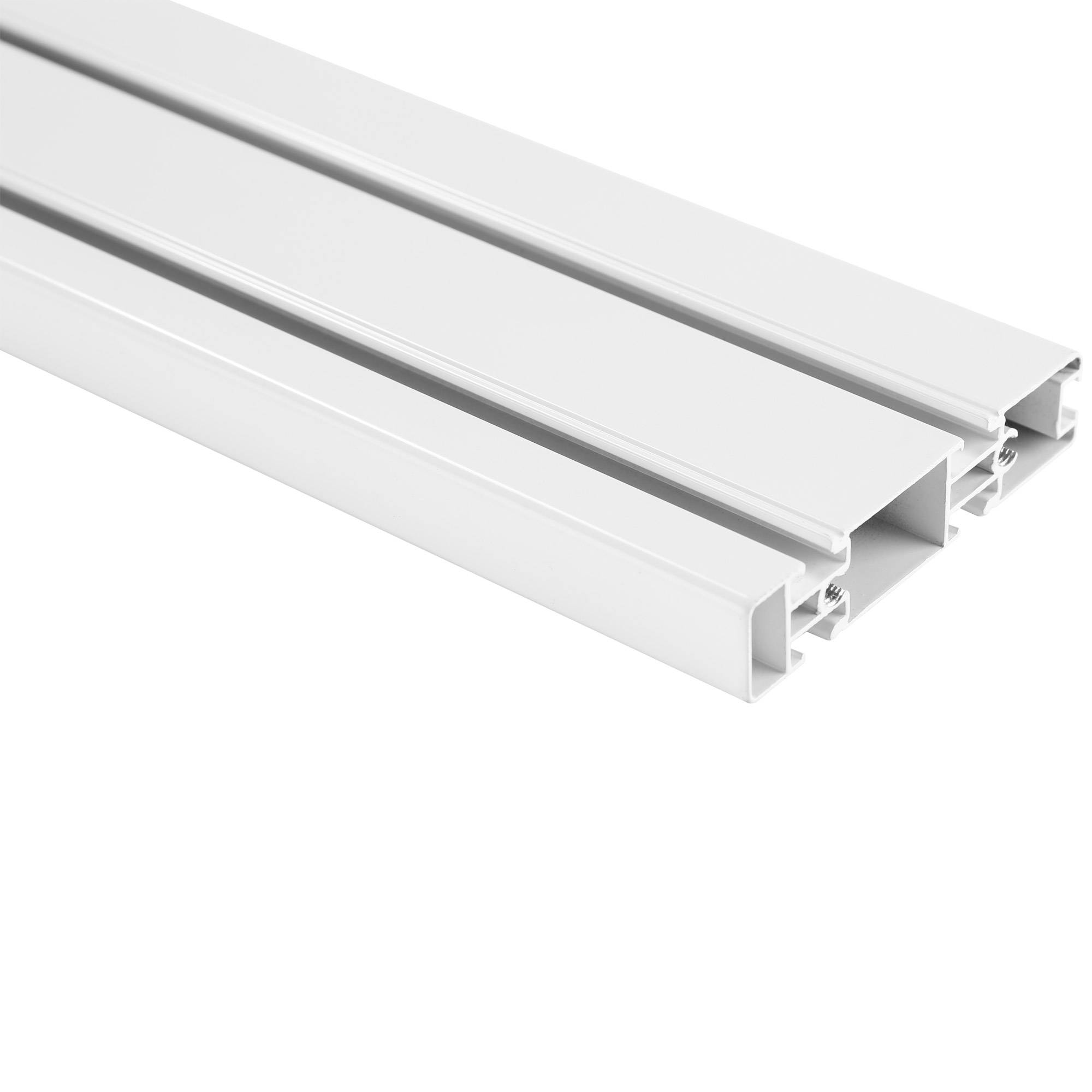 INLINE - Slatwall Panel Aluminium - für Wandhalterung - weiß - 1,2m