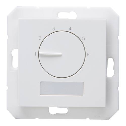 KOPP HK07 - Elektronisches Raumthermostat "Basic" (230V | 50Hz | 0°C - 40°C | IP20) - in reinweiß