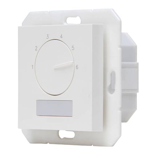 KOPP HK07 - Elektronisches Raumthermostat "Basic" (230V | 50Hz | 0°C - 40°C | IP20) - in reinweiß