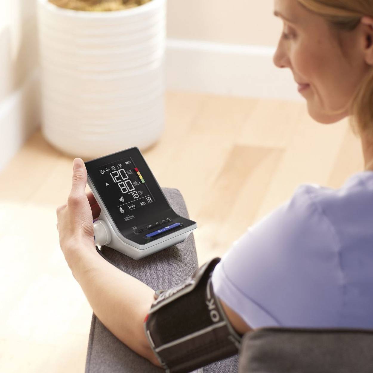 Braun Exact Fit3 BUA6150WE Blutdruckmessgerät