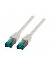 EFB Elektronik RJ45 Patchkabel S/FTP Cat.6A LSZH 15m grau Das geschirmte gewährleistet sehr gute Eigenschaften für 10 Gigabit Ethernet Anwendungen