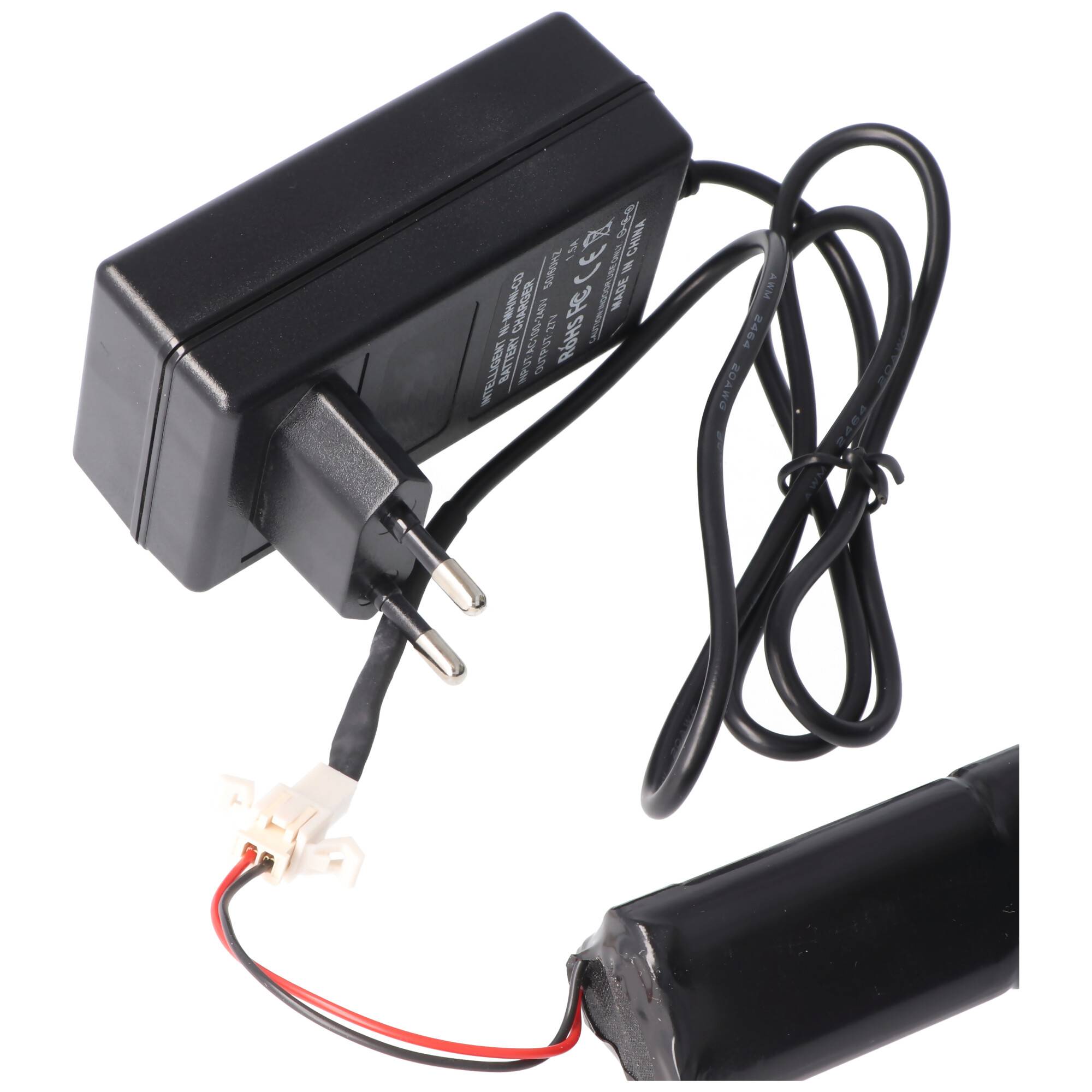 Ladegerät passend für Velux 946933, Velux 946930, ideal passend für unseren Akku BPS-PA000568