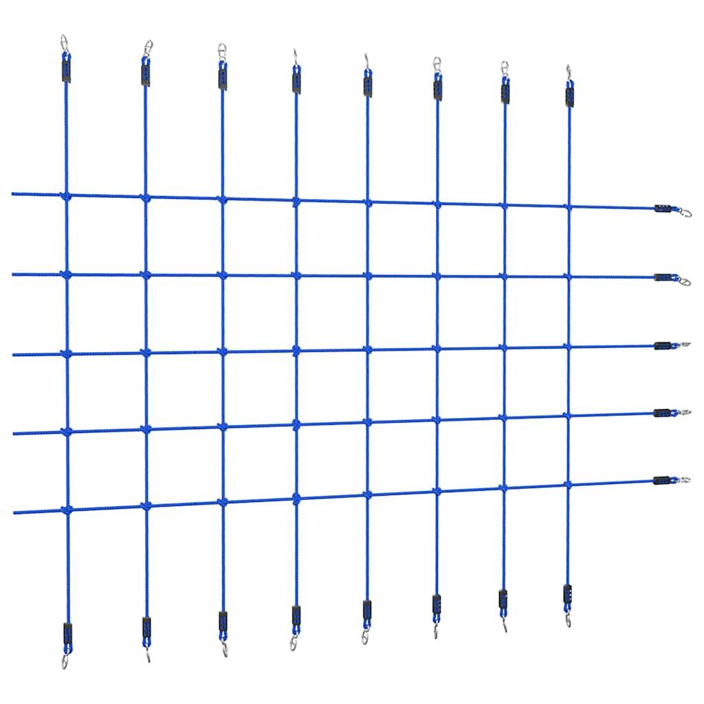 vidaXL Kletternetz 200x150 cm Blau