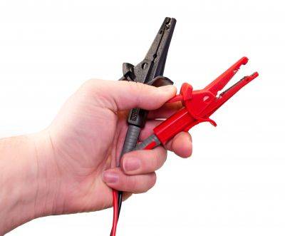 Krokodilklemmen ~ 1000 V / 10 A ~ mit 4mm Sicherheitsbuchsen