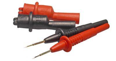 Messspitzen mit Krokodilklemmen