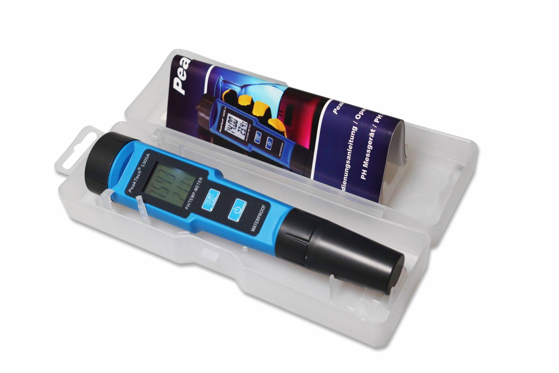 2 in 1 PH-Meter in Stiftform für PH/TEMP