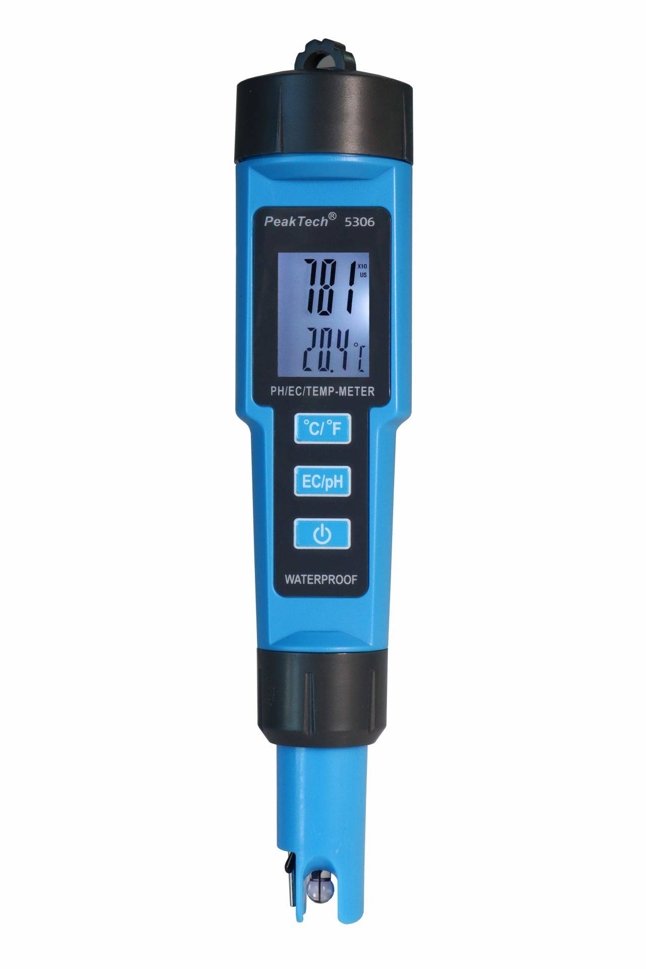3 in 1 PH-Meter in Stiftform für PH/EC/TEMP
