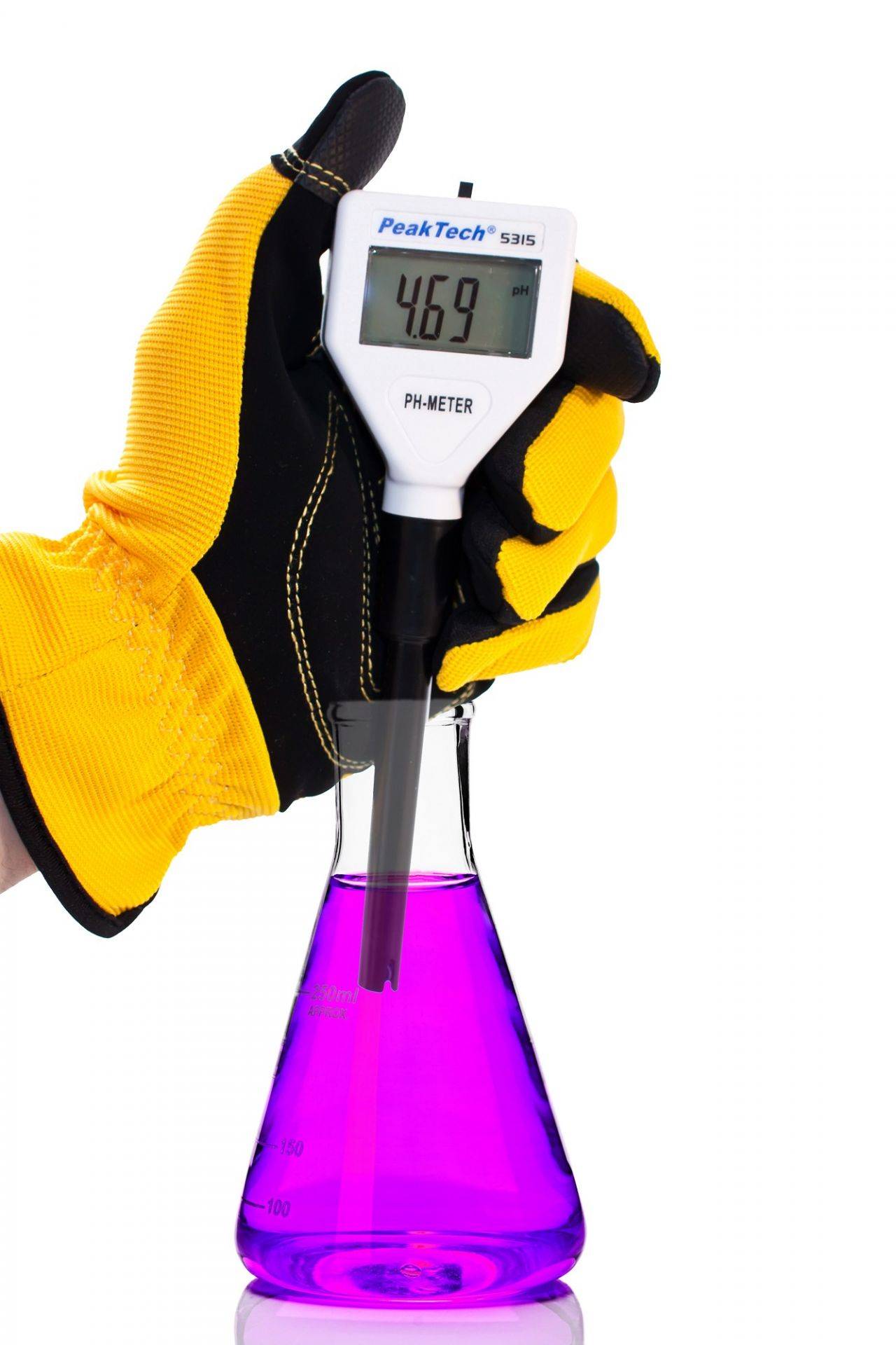 PH Meter für Erlenmeyerkolben