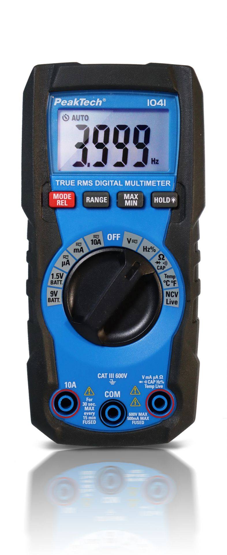 TrueRMS Digital Multimeter 4000 Counts, Auto.Range