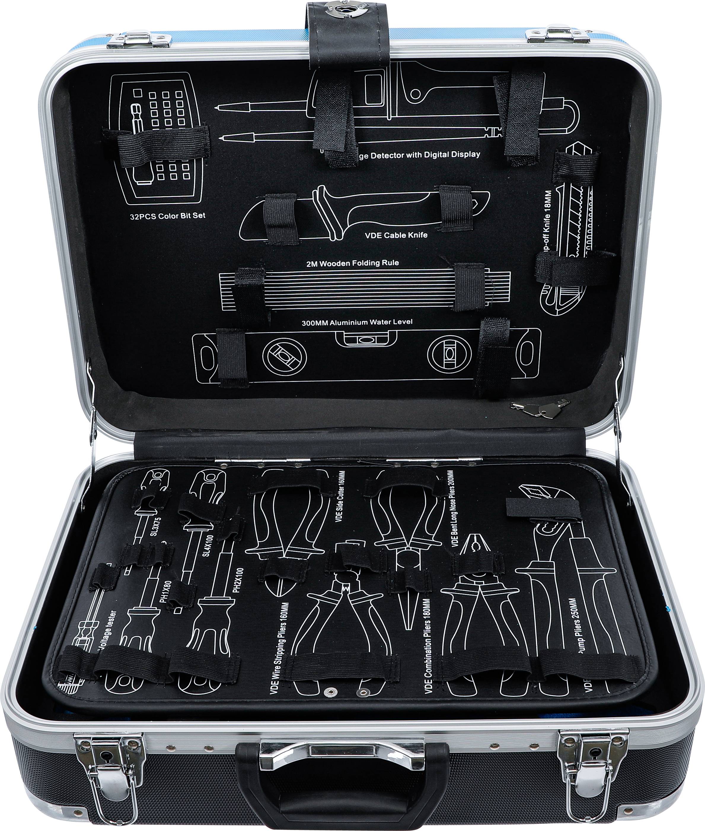 BGS technic ABS Kunststoff-Leerkoffer zu Art. 15503