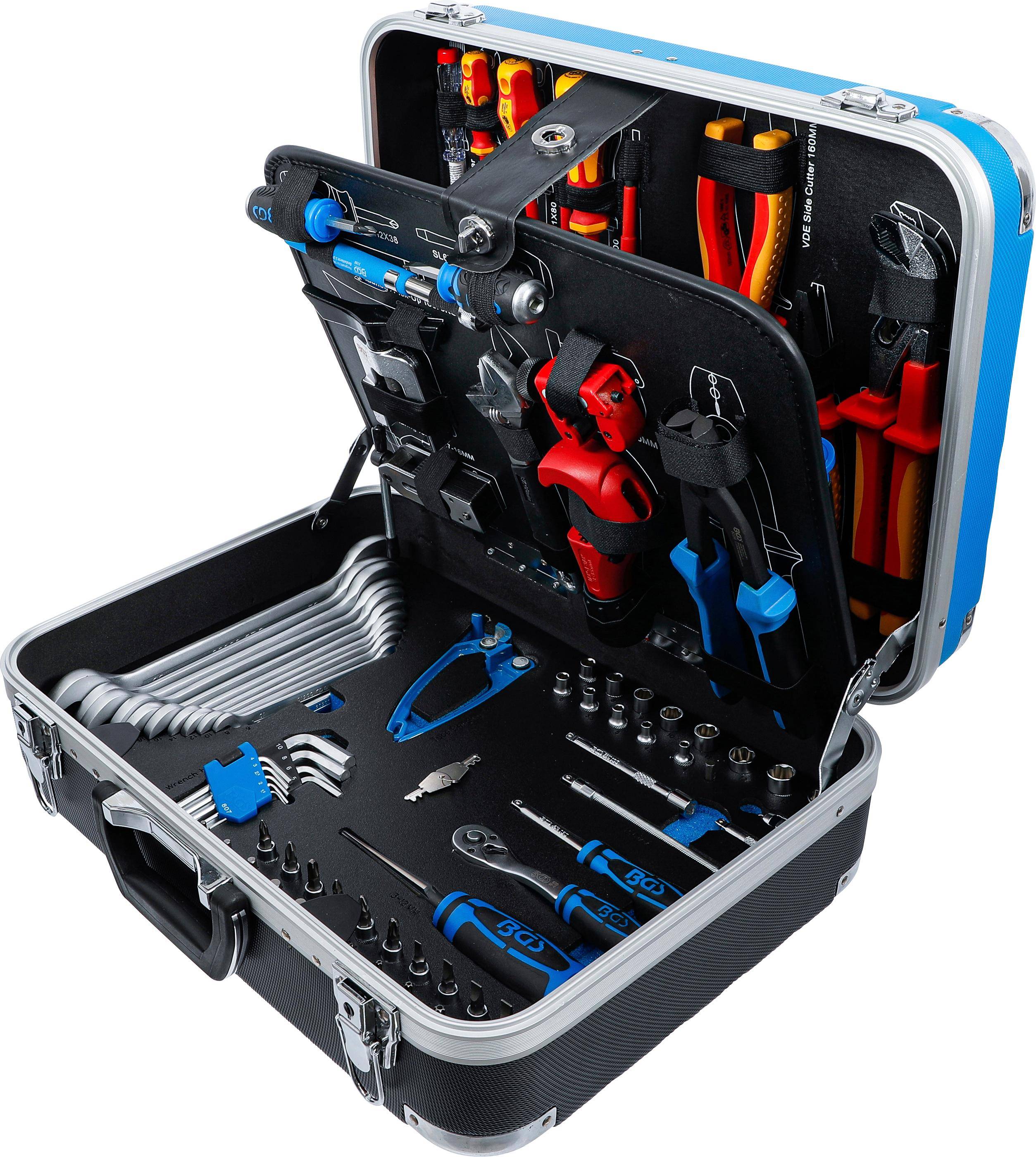 BGS Klte-/Klima-Werkzeugkoffer | 86-tlg.
