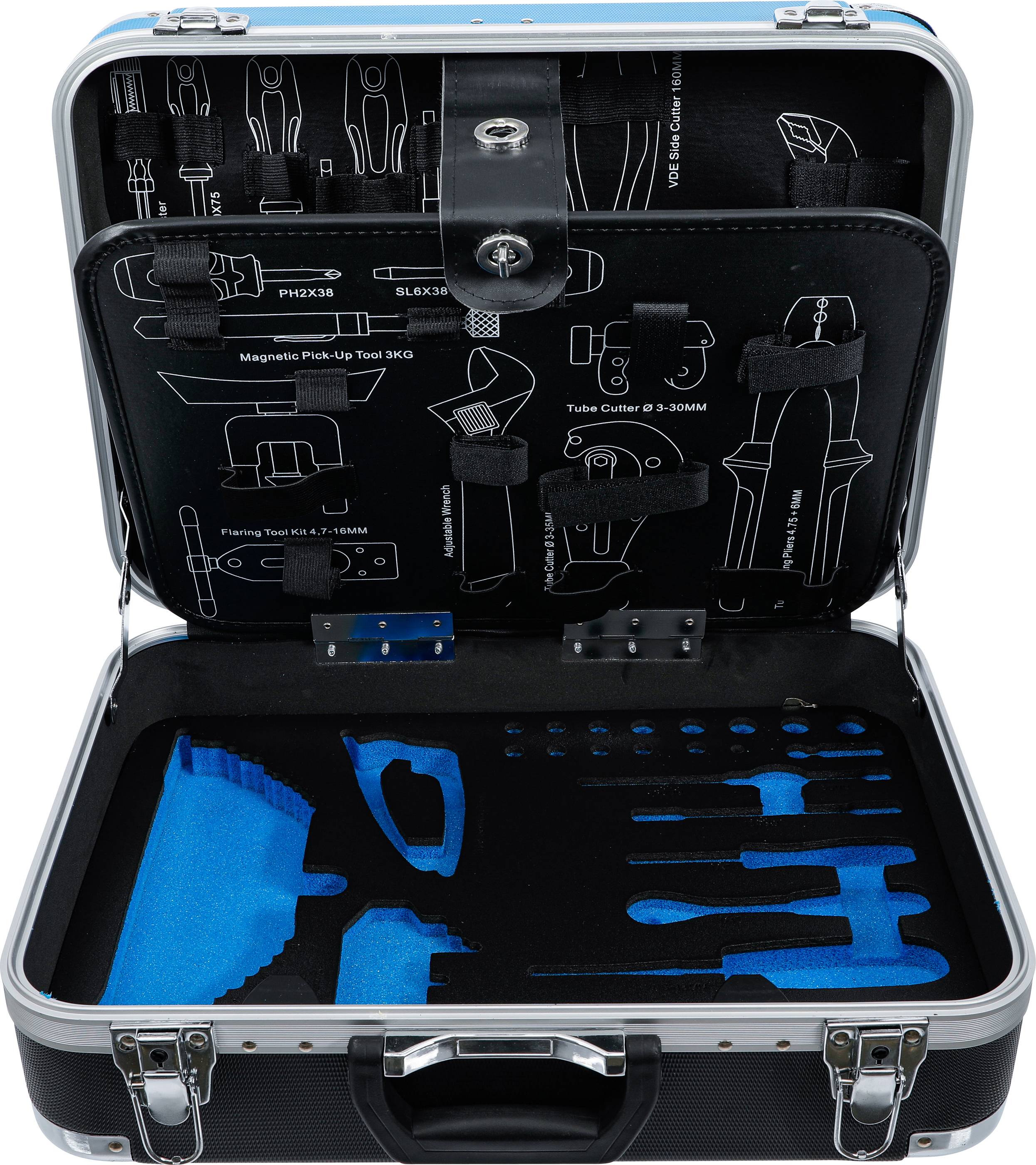 BGS technic ABS Kunststoff-Leerkoffer zu Art. 15504