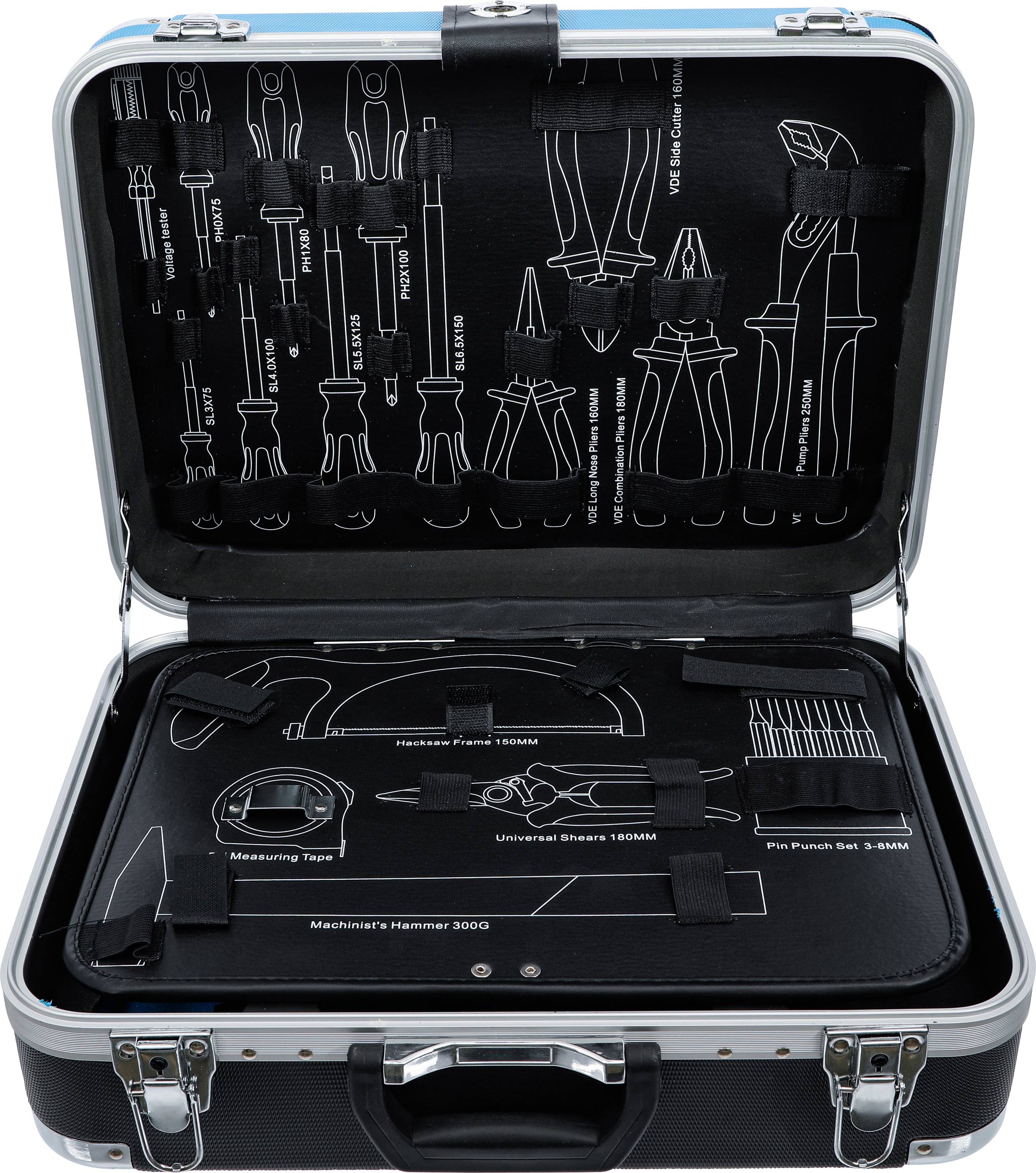 BGS technic ABS Kunststoff-Leerkoffer zu Art. 15504