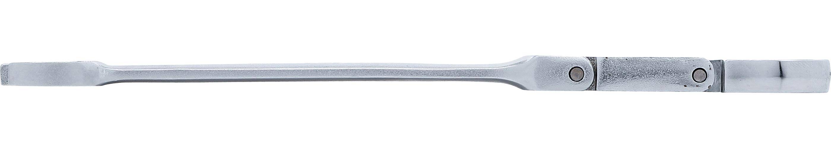 BGS Doppelgelenk-Ratschenring-Maulschlssel | abwinkelbar | SW 13 mm