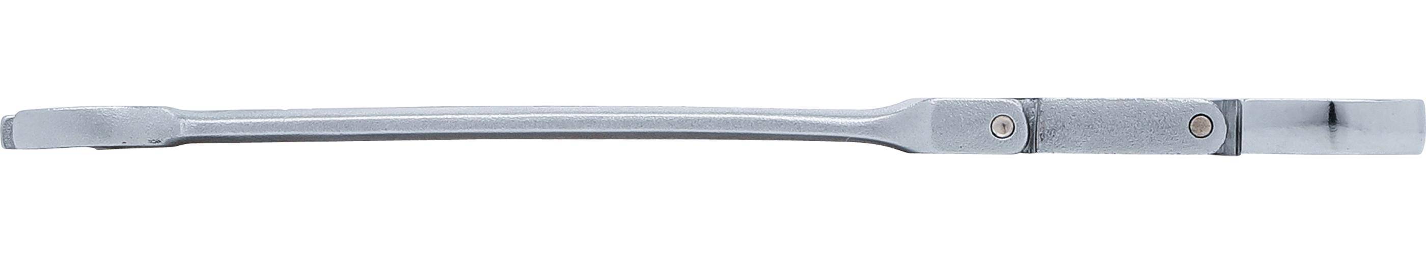 BGS Doppelgelenk-Ratschenring-Maulschlüssel | abwinkelbar | SW 14 mm